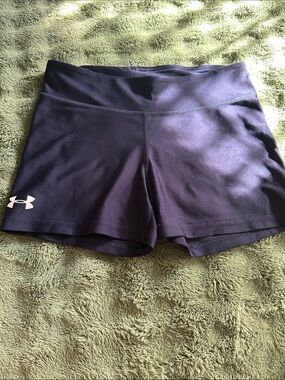 Under Armour Women's Deep Blue Performance Athletic Shorts